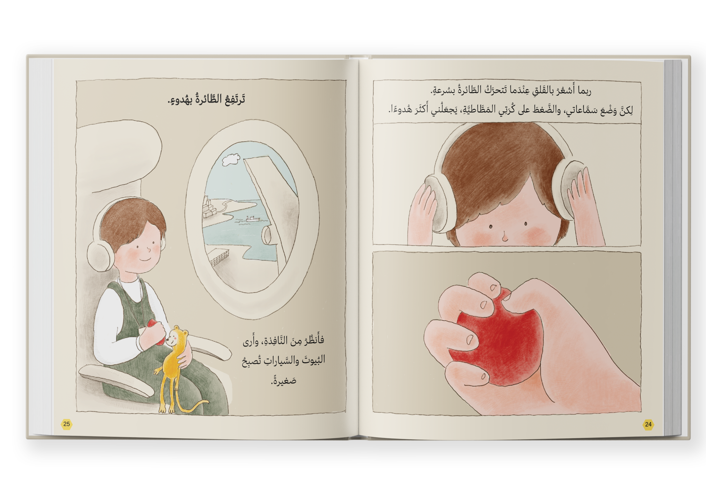 رحلة بالطائرة
