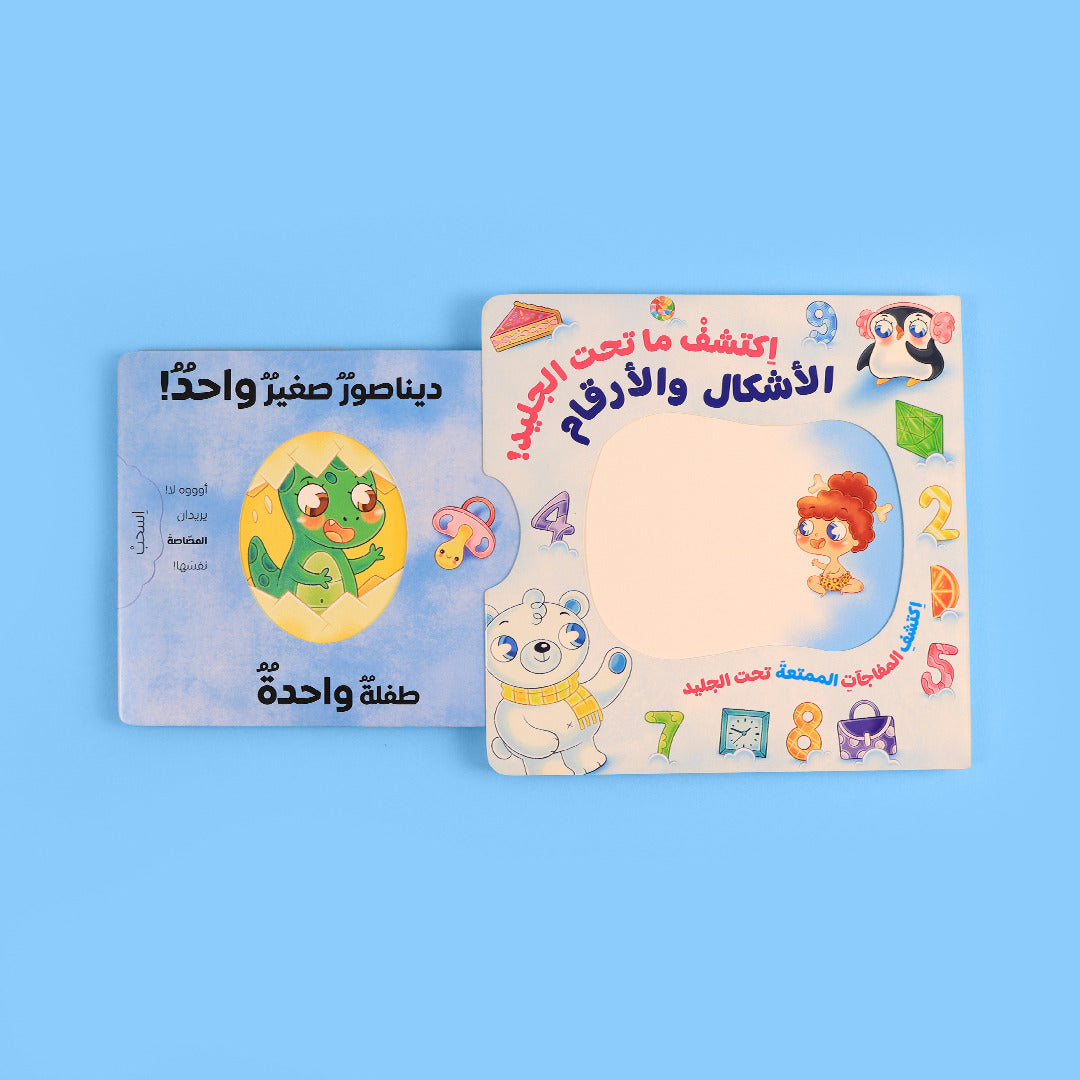 اكتشف ما تحت الجليد - الأشكال والأرقام