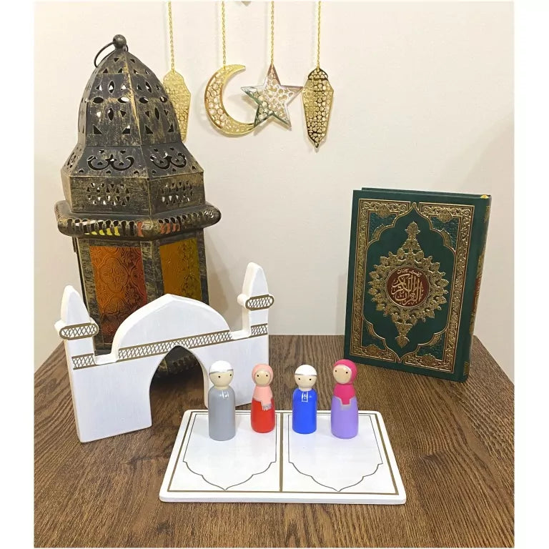 عائلتي تزور المسجد