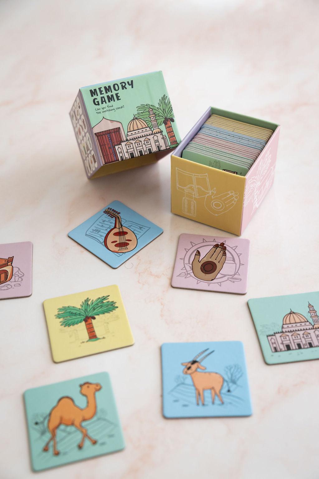 Arabic Memory Game