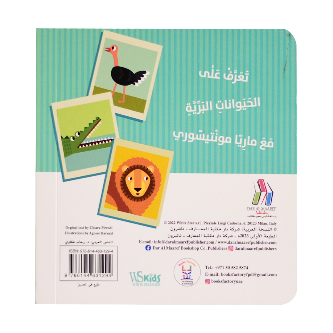 كتابي الأول - الحيوانات البرية - مونتيسوري