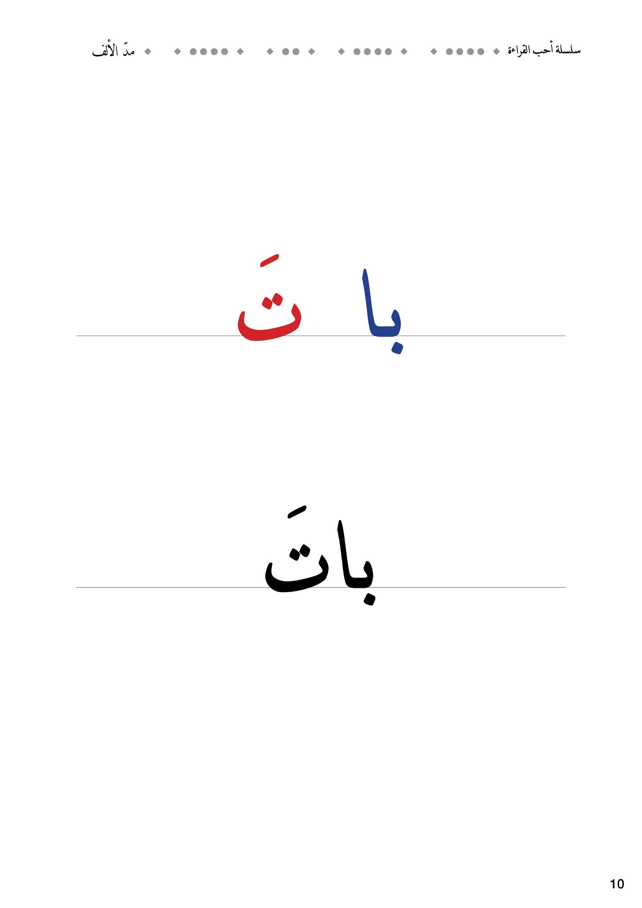 سلسلة أحب القراءة - مستوى تمييز الكلمات 2