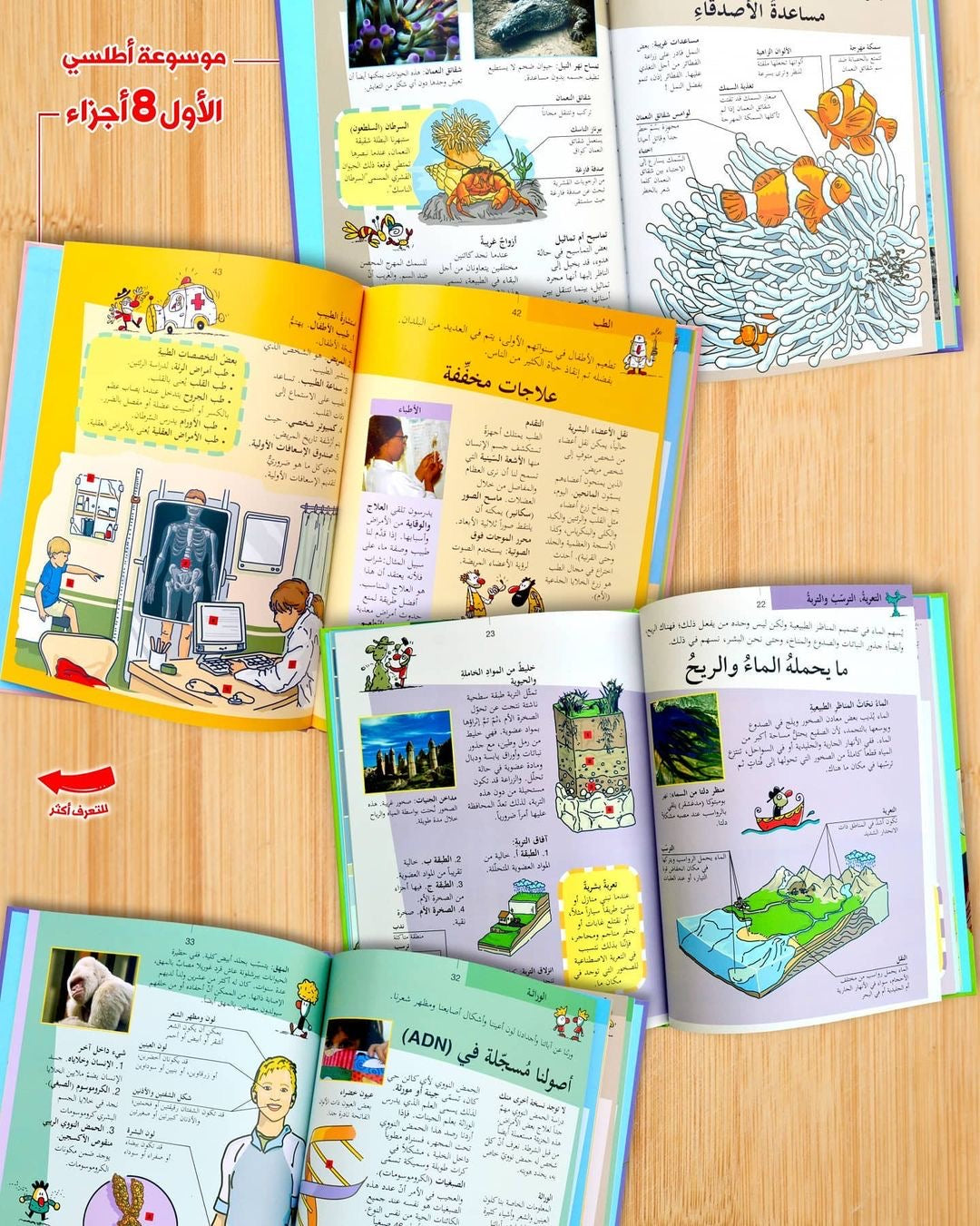 موسوعة أطلسي الاول - 8 أجزاء