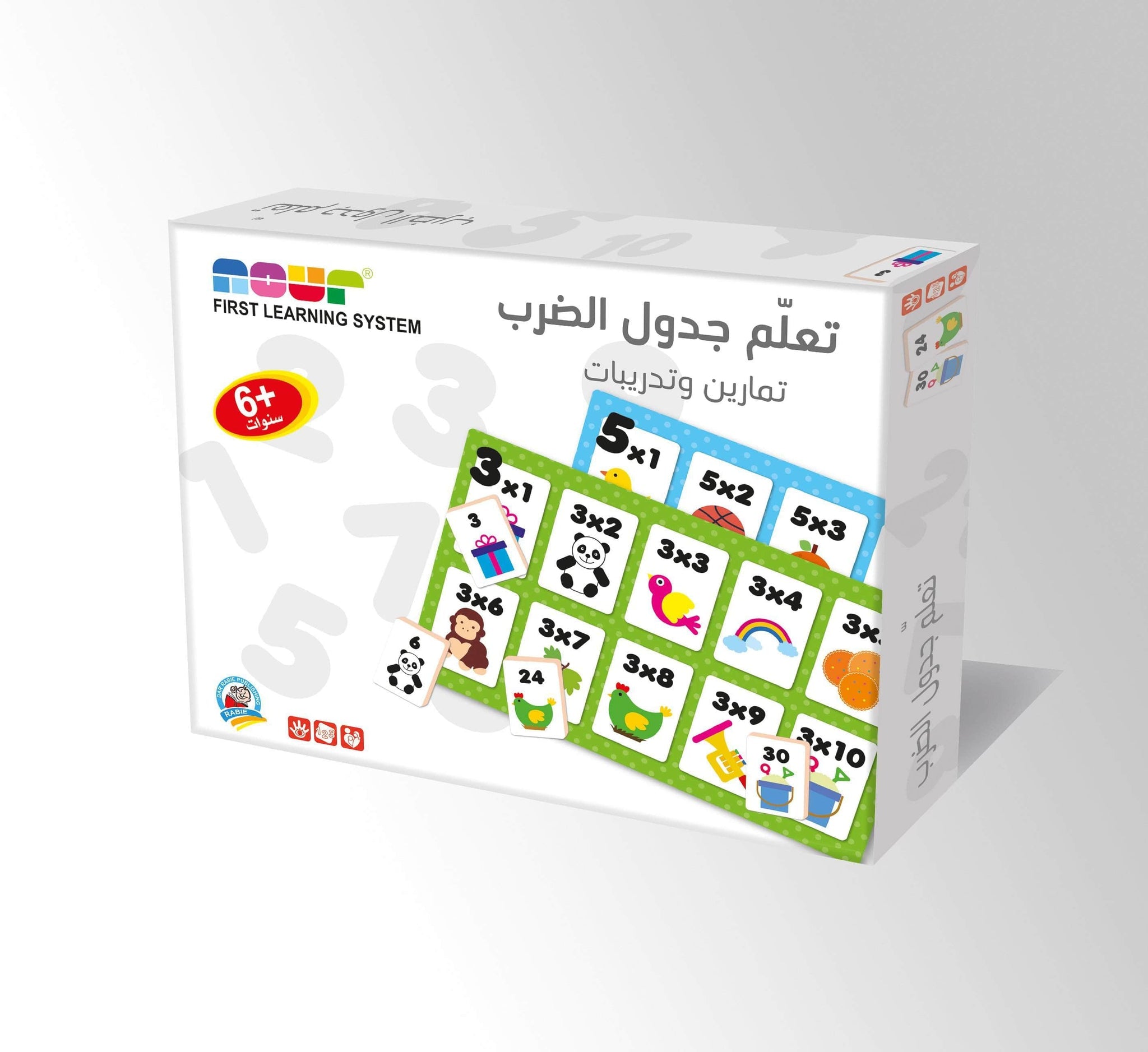 تعلم جدول الضرب - تمارين وتدريبات