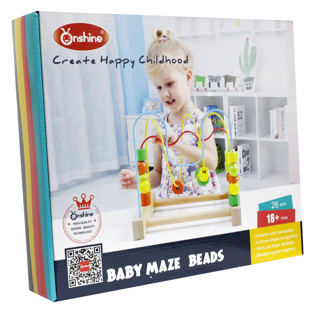 متاهة خشبية للأطفال +18 شهر