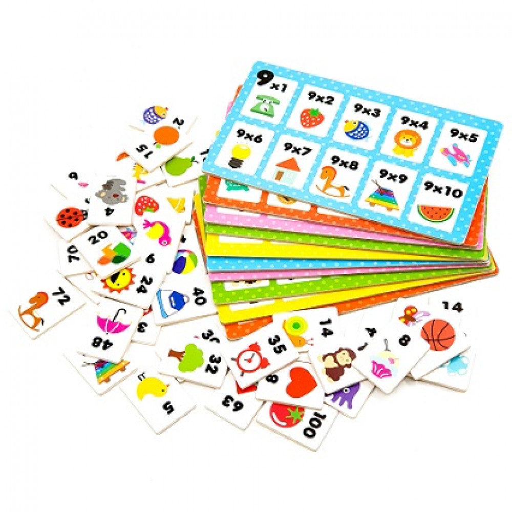 تعلم جدول الضرب - تمارين وتدريبات