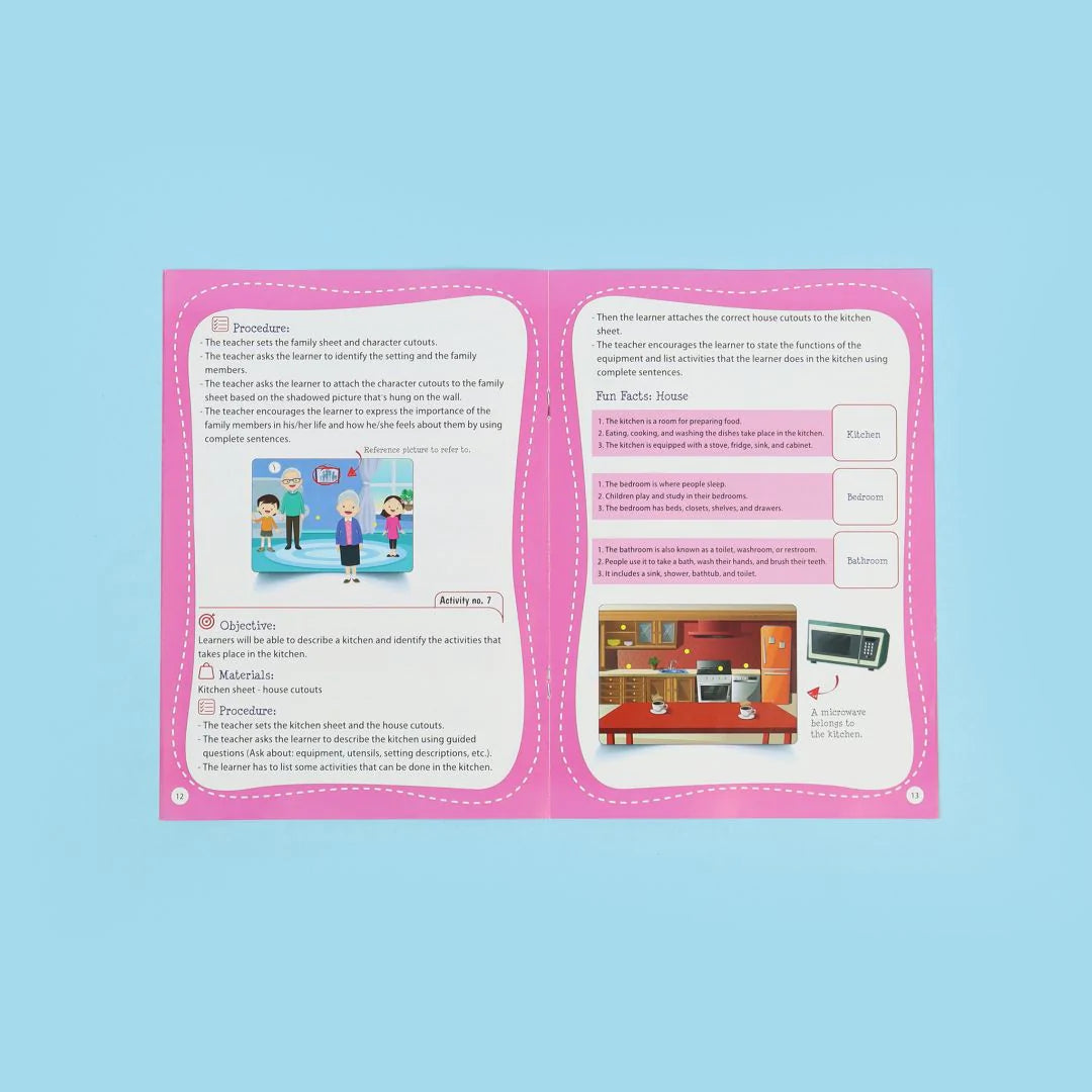 حقيبة مونتيسوري التعليمية الأولى - كلماتي الأولى