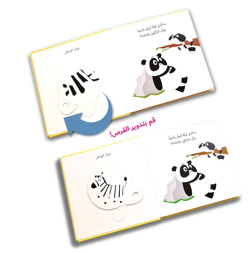 دور واكتشف - الألوان