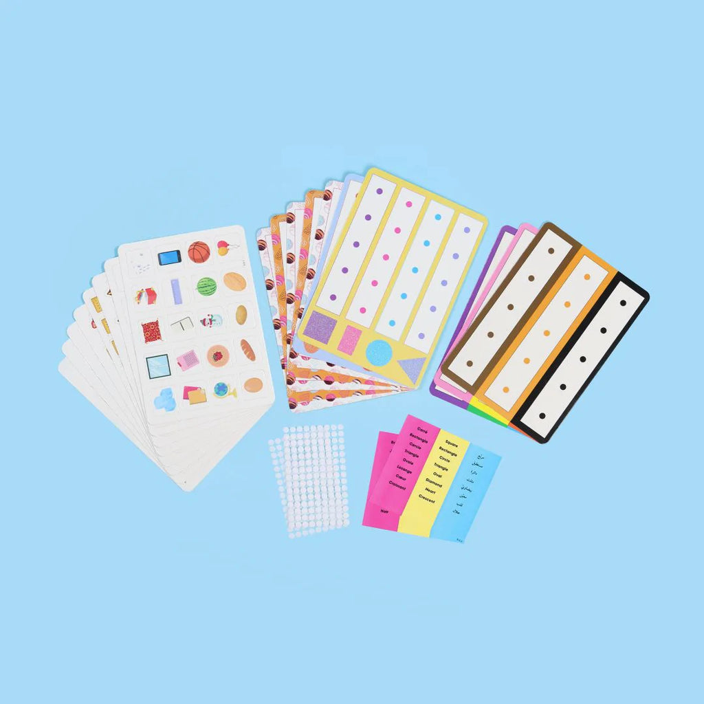 حقيبة مونتيسوري التعليمية الأولى - الأشكال والألوان