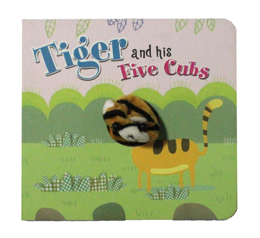 Finger Puppet Books - Tiger and Five Cubs