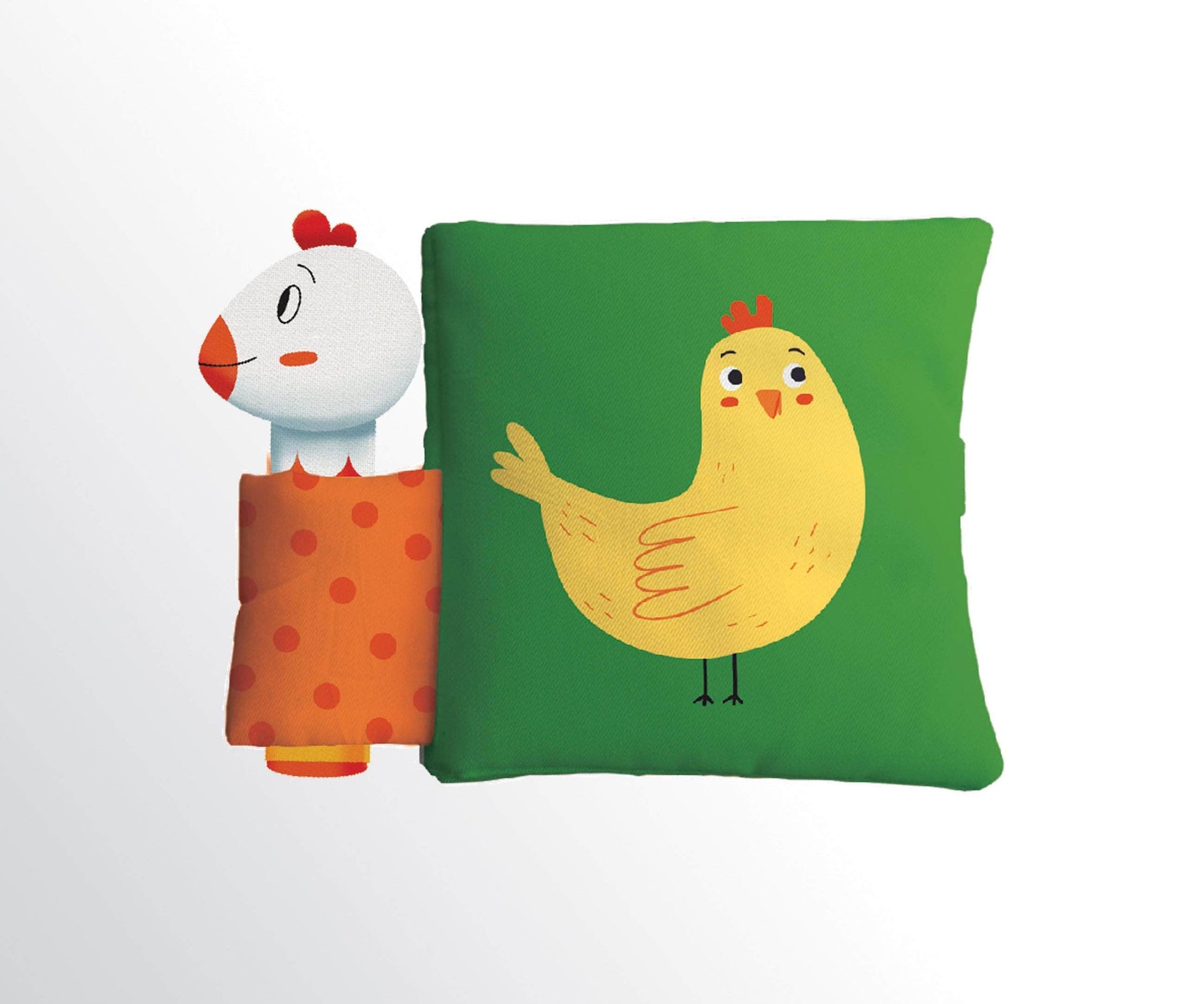 كتاب الدجاجة والصوص - قماش