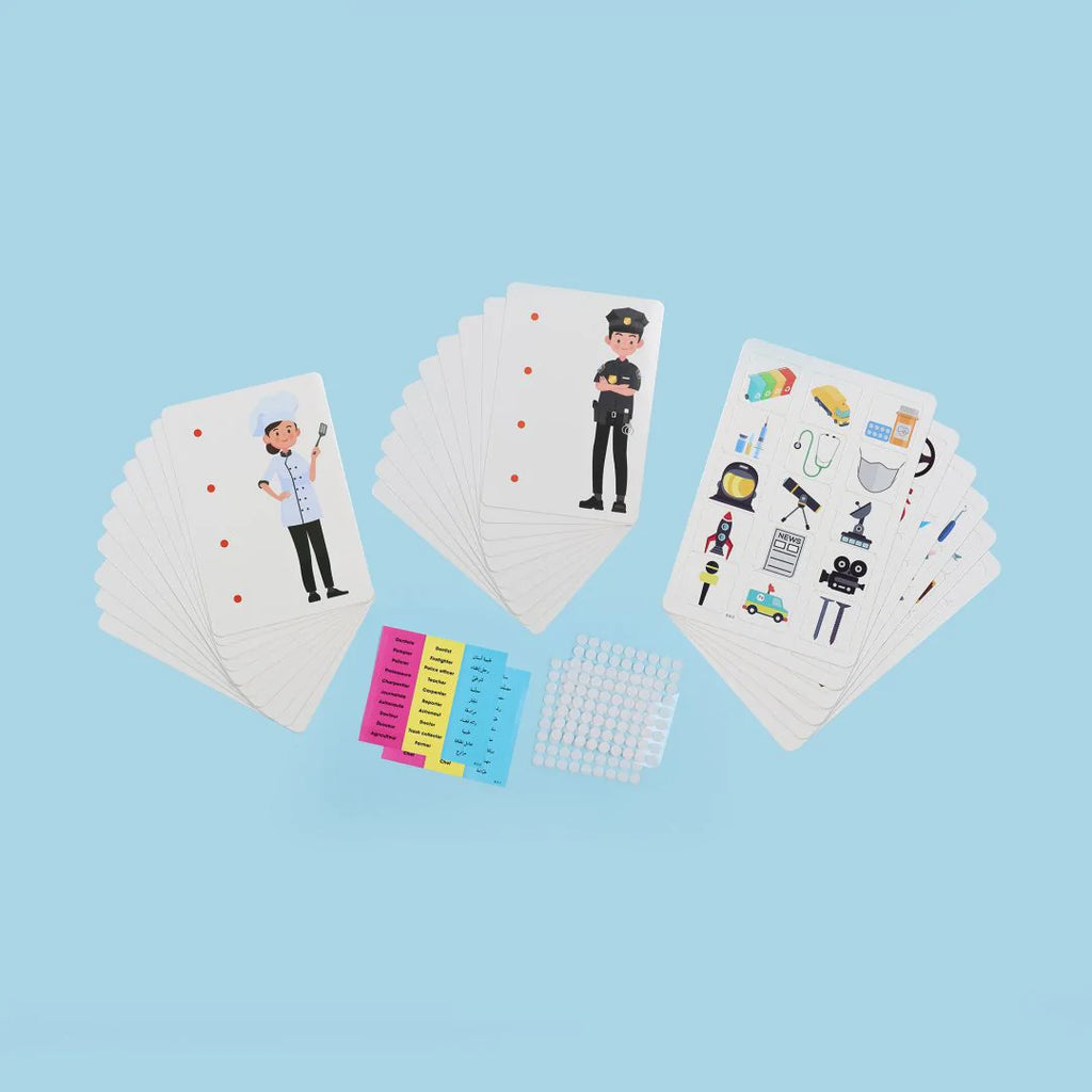 حقيبة مونتيسوري التعليمية الأولى - المهن