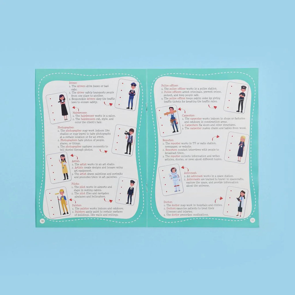 حقيبة مونتيسوري التعليمية الأولى - المهن