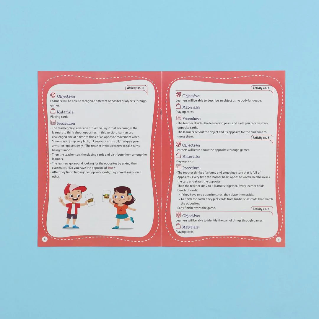 حقيبة مونتيسوري التعليمية الأولى - الأضداد والمترادفات