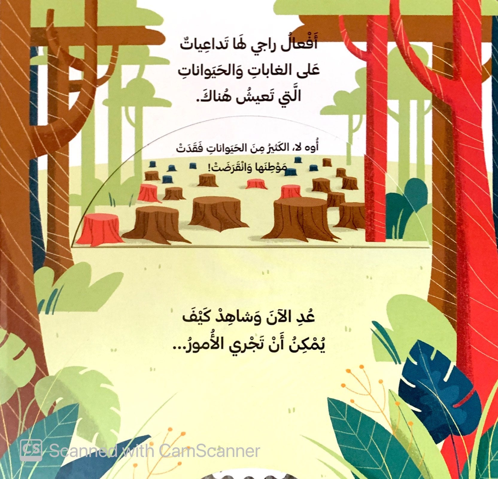 كتب متحركة - أنقذوا الأرض - الورق