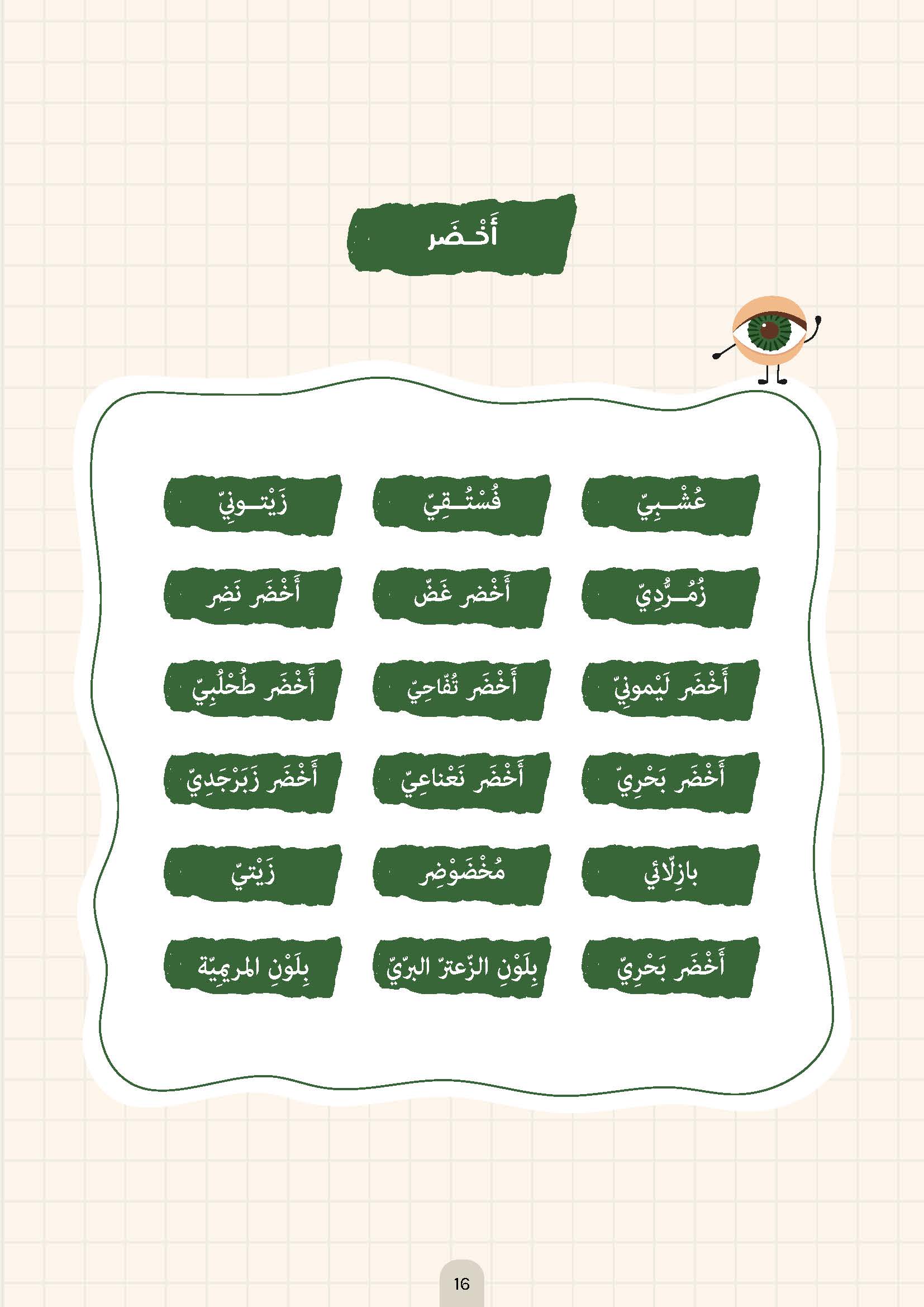 معجم الكلمات والعبارات الوصفية